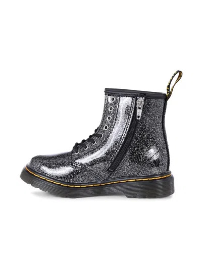 Dr. Martens Glitter-effect Boots In Black