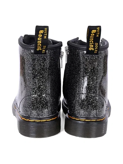 Dr. Martens Glitter-effect Boots In Black