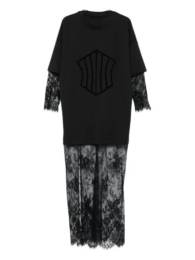 VENICE 蕾丝超长连衣裙