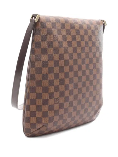 Pre-owned Louis Vuitton 2003 Medium Musette Shoulder Bag In Brown