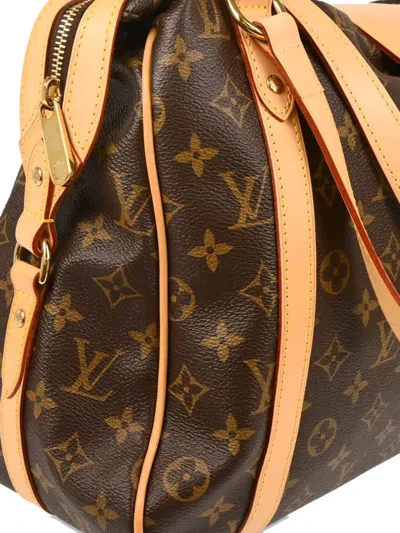 Pre-owned Louis Vuitton 2011 Stresa Gm Shoulder Bag In Brown