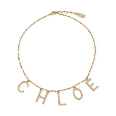 Chloé À La Plage Pendant Necklace In Neutral