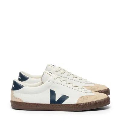 Veja Volley Sneakers - Leather - White In White