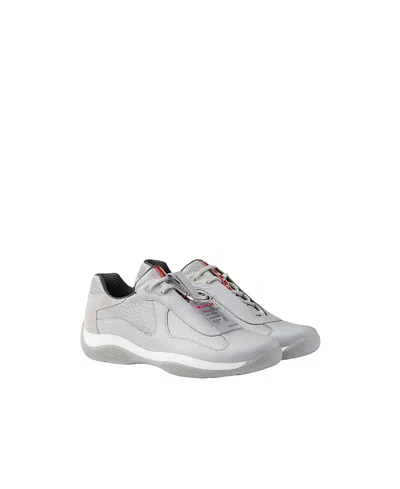 Prada America's Cup Original Sneakers In Gray