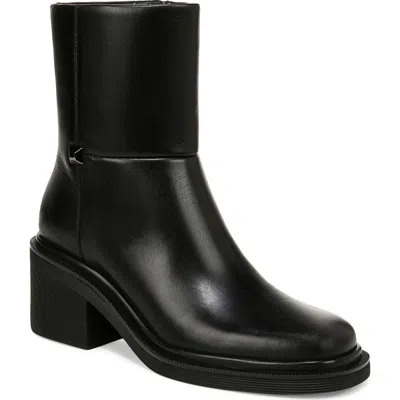 Franco Sarto Kyra Block Heel Bootie In Black