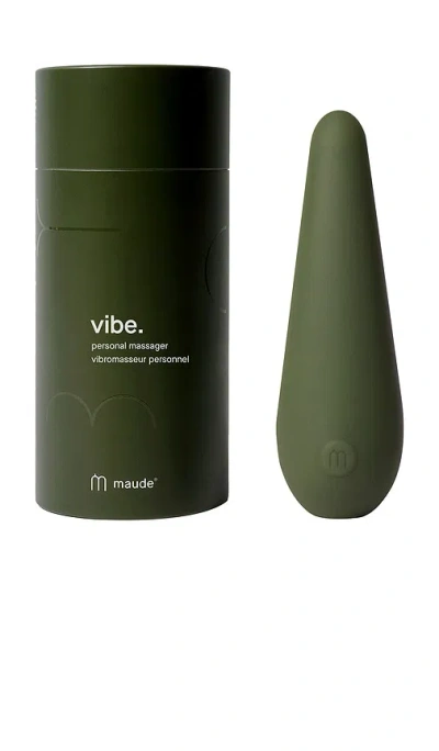 Maude Vibe Personal Massager In Green
