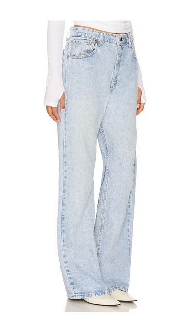 Aligrace Wide Leg Jeans In Blue