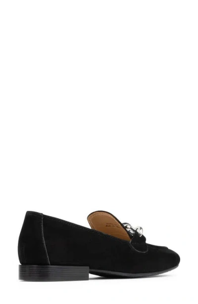 Donald Pliner Balinda Leather Loafer In Black
