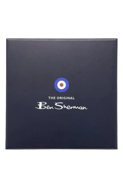 Ben Sherman Bow Tie & Lapel Pin Set In Green