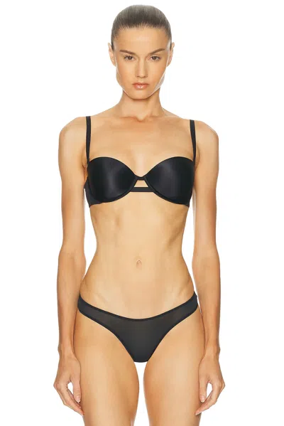 Negative Underwear Glace Strapless Bra In Black