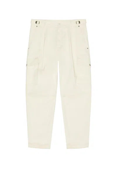 Moncler Cargo-pocket Regular Trousers In White