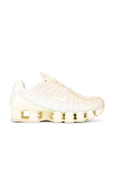 Nike Shox Tl Pearlised Sneakers In Pink