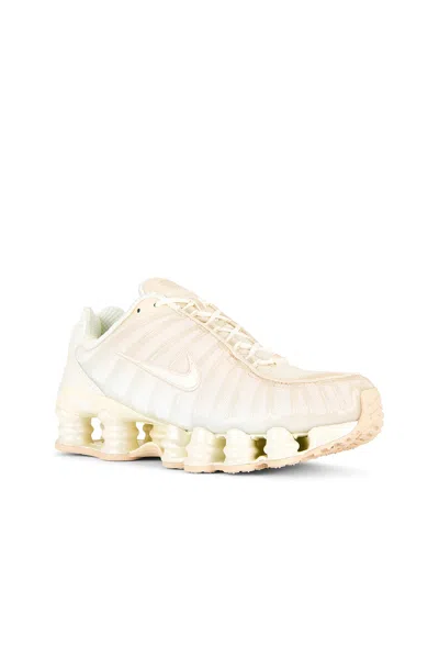 Nike Shox Tl Pearlised Sneakers In Pink