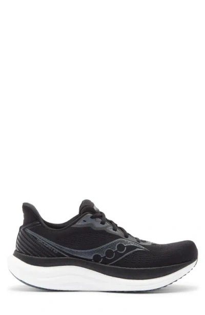 Saucony Triumph 23 Wide Black White Aw25 Sneakers
