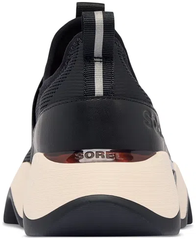 Sorel Women's Kinetic Impact Ii Strap Black Chalk Trainers In Multi