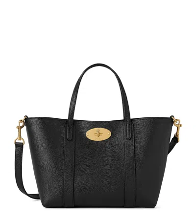 Mulberry Mini Bayswater Tote Small Classic Grain In Pink