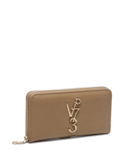 LOGO标牌环绕式拉链钱包