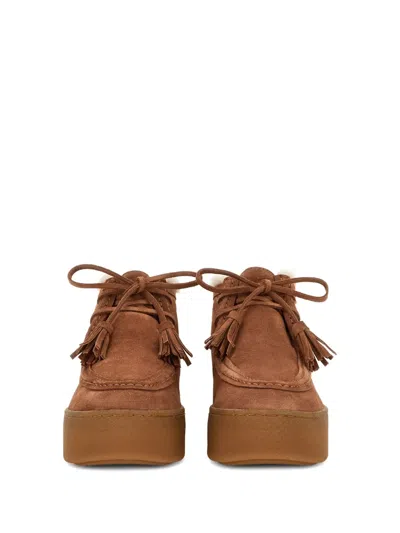 Hogan "polacchino" Shoe In Brown