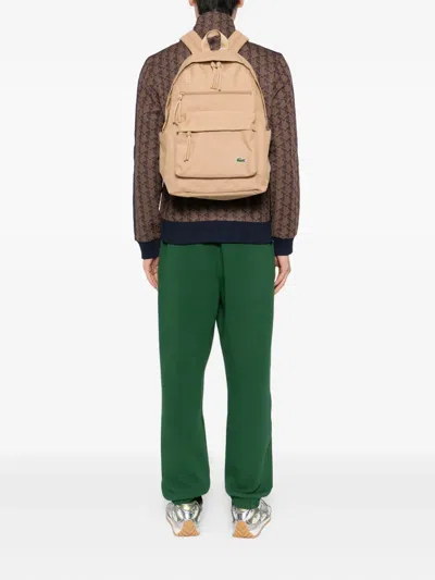Lacoste Neocroc Backpack In Neutral
