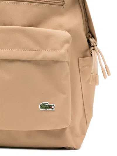 Lacoste Neocroc Backpack In Neutral