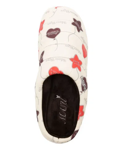 Masu X Subu Ms Slippers In Neutral