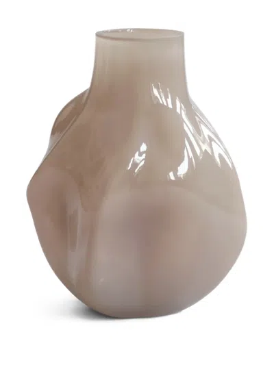 101 Copenhagen Sculptural Ceramic Vase In Brown