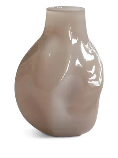 101 Copenhagen Sculptural Ceramic Vase In Brown