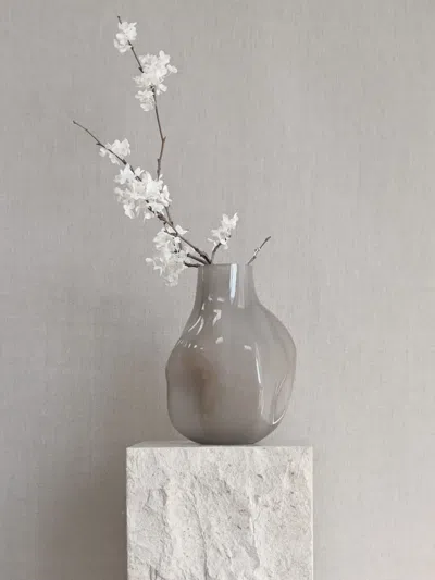 101 Copenhagen Sculptural Ceramic Vase In Brown