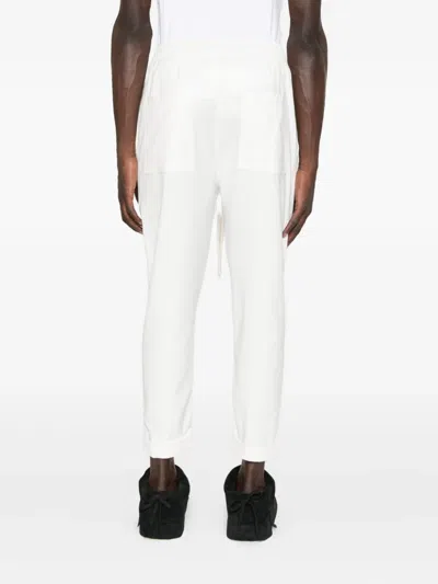 Hamza Drawstring-fastening Trousers In Neutral