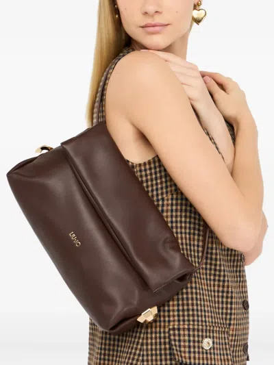 Liu •jo Clutch Liu Jo Woman Color Dark In Brown