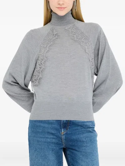 Liu •jo Sweater Liu Jo Woman Color Grey In Gray