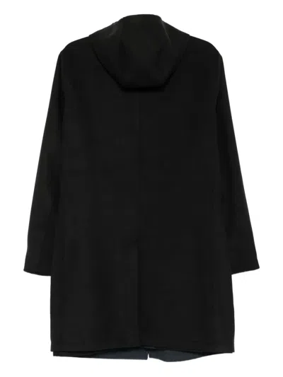 Kired Single-breasted Coat In Black