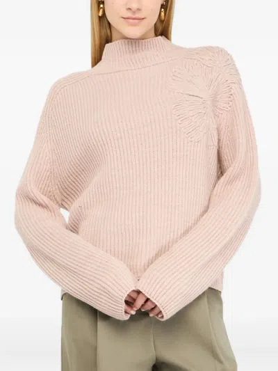 Liu •jo Ami Paris Mustard Wool Cardigan In Gold