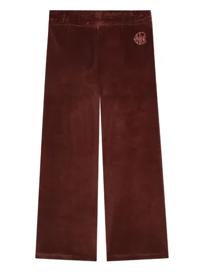 Chloé Drawstring Trousers In Red