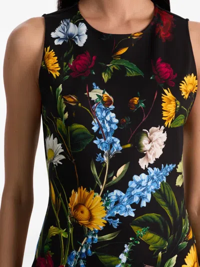 Alice And Olivia Wynell A-line Mini Dress Social Hour Black