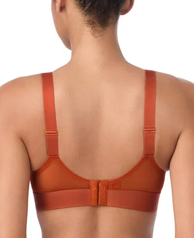 Dkny Sheers Wireless Bralette In Brown