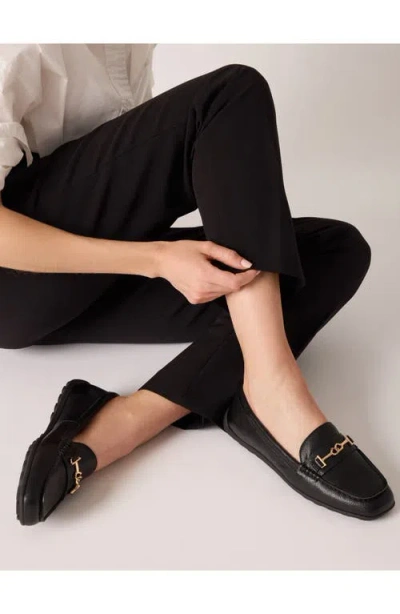 Anne Klein Women's Hanna Slip On Driving Moc Loafers In Black