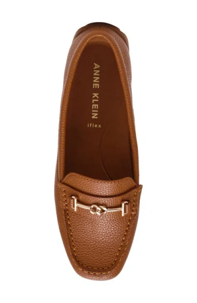 Anne Klein Women's Hanna Slip On Driving Moc Loafers In Brown