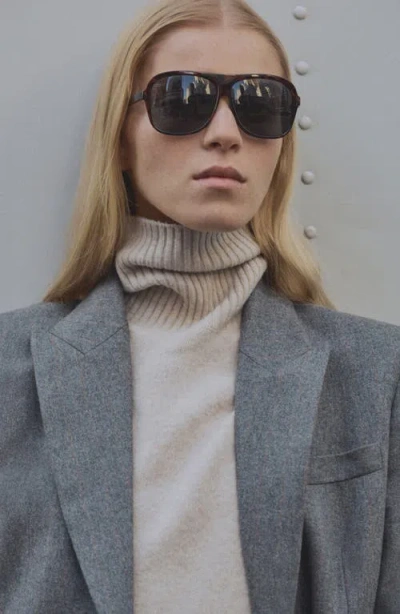 Mango Suit Jacket In Gray