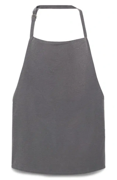 Mango Drape Halter Top In Gray