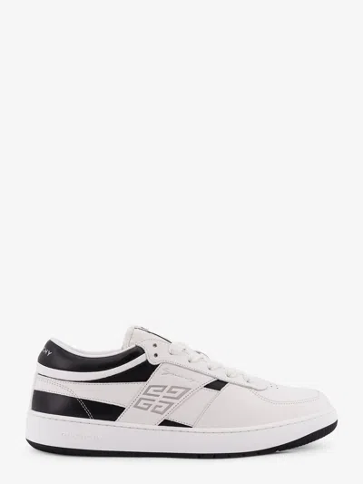 Givenchy G Move Low-top Leather Sneakers In White