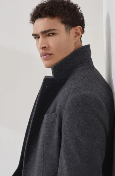 Brunello Cucinelli Water-resistant Coat In Blue