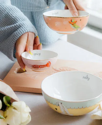 Yvonne Ellen Nesting Bowls, Set Of 3 In Multi