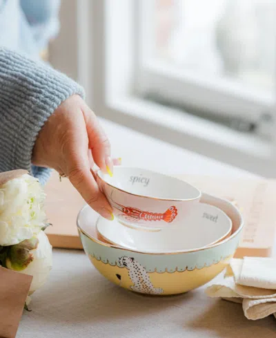 Yvonne Ellen Nesting Bowls, Set Of 3 In Multi