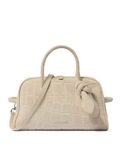 Jacquemus Turismo Bag Small In Neutral