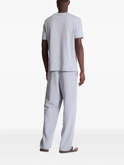 Balmain Vintage Logo Graphic Tee In Gray