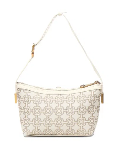 HARRIET 经典LOGO图案拉链单肩包