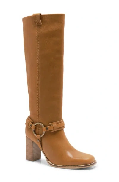 Free People Heidi Harness Tall Boot In Brown
