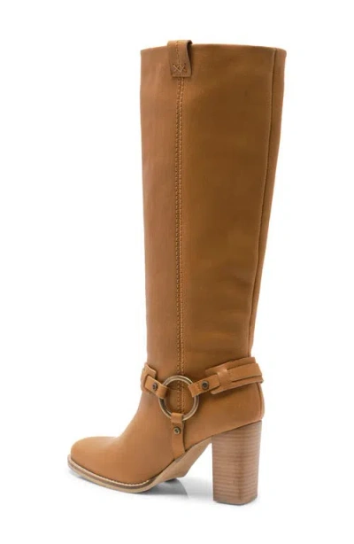 Free People Heidi Harness Tall Boot In Brown