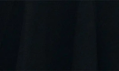 Mango Strapless Dress With Pleats Black In Black